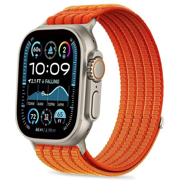 Λουράκι Υφασμάτινο Tech-Protect Nylon Slip για Apple  Watch 44/45/46/49mm - Orange
