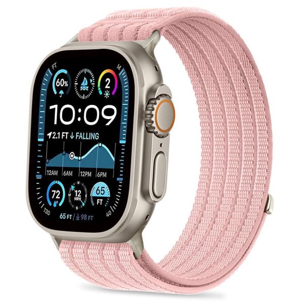 Λουράκι Υφασμάτινο Tech-Protect Nylon Slip για Apple  Watch 44/45/46/49mm - Pink