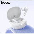 Hoco EQ100 In-Ear Bluetooth Handsfree Ακουστικά με Θήκη Φόρτισης – Λευκά