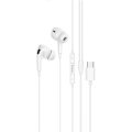 Ακουστικά Ενσύρματα Hoco M101 Pro In-ear Handsfree - Λευκό