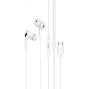 Ακουστικά Ενσύρματα Hoco M101 Pro In-ear Handsfree - Λευκό