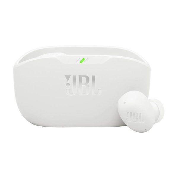 Ασύρματα Ακουστικά JBL Wave Buds 2 True Wireless In-Ear με Bluetooth 5.3, ANC & Θήκη Φόρτισης - Λευκό