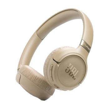 Ασύρματα Ακουστικά JBL Tune 680NC On-Ear με Bluetooth 6.0, Adaptive ANC & 76 Ώρες Αυτονομίας - Μπεζ