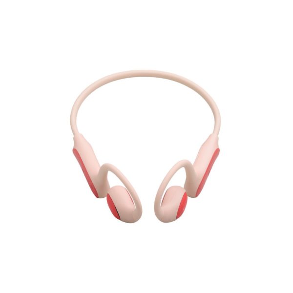 JBL Junior Free Open Ear Bluetooth Handsfree Ακουστικά με Αντοχή στον Ιδρώτα Peach