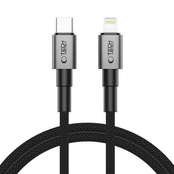 Καλώδιο Φόρτισης Tech-Protect Ultraboost USB-C to Lightning Cable – Iron Grey – 1m