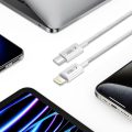 Καλώδιο Φόρτισης Tech-Protect Ultraboost USB-C to Lightning Cable 27W –Cool Grey – 1m