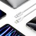 Καλώδιο Φόρτισης Tech-Protect Ultraboost USB-C to Lightning Cable 27W – Cool Grey – 2m