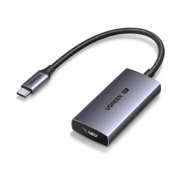 Ugreen CM491 Μετατροπέας USB-C Male σε HDMI 8K Female – Γκρι