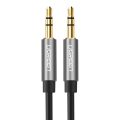 UGREEN AV119 Καλώδιο Ήχου 3.5mm Αρσενικό σε Αρσενικό 1m – Μαύρο