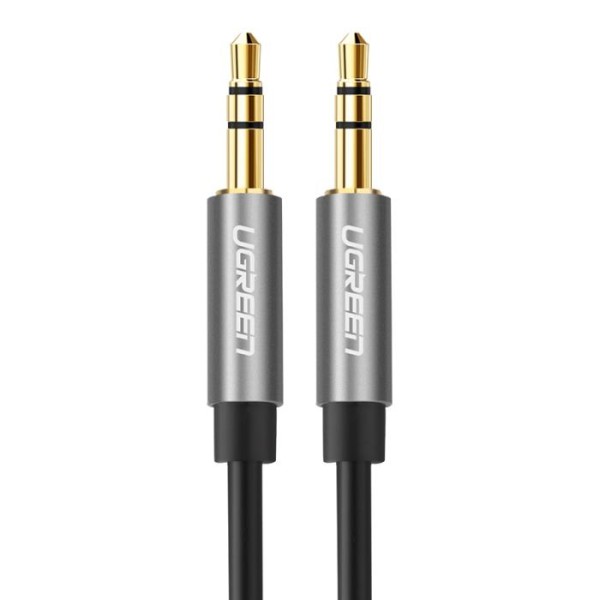 UGREEN AV119 Καλώδιο Ήχου 3.5mm Αρσενικό σε Αρσενικό 1m – Μαύρο