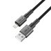 Καλώδιο Φόρτισης Tech-Protect Ultraboost DNA USB-A to Lightning Cable 15W – Iron Grey – 1m