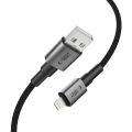 Καλώδιο Φόρτισης Tech-Protect Ultraboost DNA USB-A to Lightning Cable 15W – Iron Grey – 1m