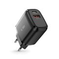 Tech-Protect C20W 2-Port Wall Charger PD 20W / QC 3.0 – Black