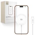 Ασύρματος Φορτιστής Tech-Protect A54 Qi2 με Καλώδιο USB-C 25W – White