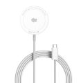Ασύρματος Φορτιστής Tech-Protect A54 Qi2 με Καλώδιο USB-C 25W – White