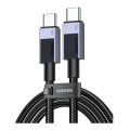 Καλώδιο Γρήγορης Φόρτισης Ugreen USB-C to USB-C Cable 100W Power Delivery USB 2.0 1m – Μαύρο