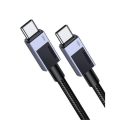 Καλώδιο Γρήγορης Φόρτισης Ugreen USB-C to USB-C Cable 100W Power Delivery USB 2.0 1m – Μαύρο