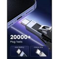 Καλώδιο Γρήγορης Φόρτισης Ugreen USB-C to USB-C Cable 100W Power Delivery USB 2.0 1m – Μαύρο