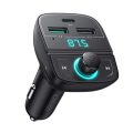 Φορτιστής Αυτοκινήτου UGREEN FM Transmitter με Bluetooth 2xUSB, USB-C - Black