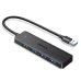 Ugreen CM219 Hub 4 Θυρών USB 3.0 με Σύνδεση USB-C – Γκρι