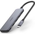Ugreen CM219 Hub 4 Θυρών USB 3.0 με Σύνδεση USB-C – Γκρι