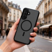 Θήκη Σιλικόνης Tech-Protect Magamat με Magsafe Back Cover για Samsung Galaxy A36/A56/A37 5G – Matte Black