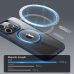 Θήκη ESR Classic Hybrid HaloLock MagSafe για iPhone 15 Pro Max – Clear Blue