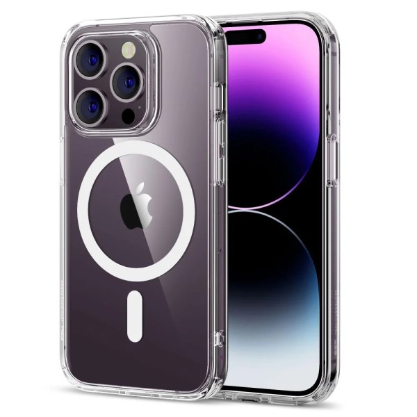 Θήκη Σιλικόνης ESR Classic Hybrid HaloLock MagSafe για Apple iPhone 14 Pro Max - Clear