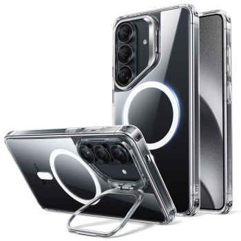 Θήκη Σιλικόνης ESR Classic Hybrid Kickstand με MagSafe για Samsung Galaxy S26 Plus - Clear