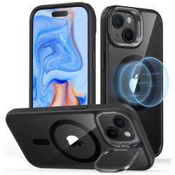 Θήκη Σιλικόνης ESR Classic Hybrid with Stash Stand HaloLock MagSafe για iPhone 15 Plus - Clear Black
