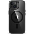 Θήκη Σιλικόνης ESR Classic Hybrid with Stash Stand HaloLock MagSafe για iPhone 15 Plus - Clear Black