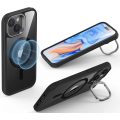 Θήκη Σιλικόνης ESR Classic Hybrid with Stash Stand HaloLock MagSafe για iPhone 15 Plus - Clear Black