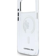 Σκληρή Θήκη Karl Lagerfeld IML Choupette Peekaboo MagSafe για iPhone 17 Pro Max - Clear