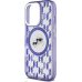 Σκληρή Θήκη Karl Lagerfeld IML Monogram K&CH Heads MagSafe για το iPhone 16 Pro  - Purple