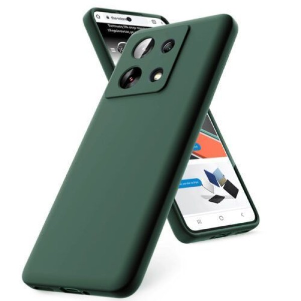 Θήκη Σιλικόνης Orso Silk Forest Green για Xiaomi Redmi 15C – Πράσινη