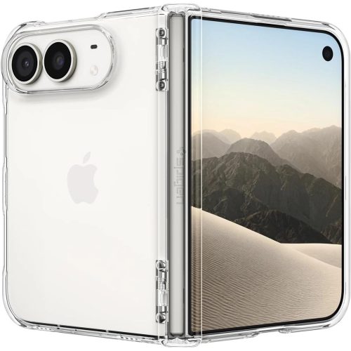 Θήκη Spigen Ultra Hybrid Pro για Apple iPhone Duo με Προστασία Μεντεσέ - Crystal Clear