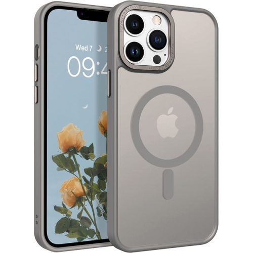 Θήκη Σιλικόνης Orso Hybrid Focus για iPhone 13 Pro Max - Frosted Titanium Grey
