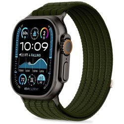 Λουράκι Υφασμάτινο Tech-Protect Nylon Slip για Apple  Watch 44/45/46/49mm - Military Green