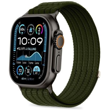 Λουράκι Υφασμάτινο Tech-Protect Nylon Slip για Apple  Watch 44/45/46/49mm - Military Green