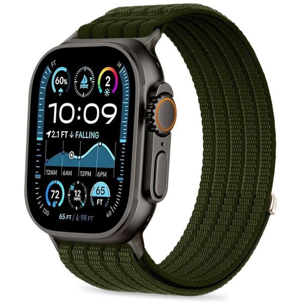 Λουράκι Υφασμάτινο Tech-Protect Nylon Slip για Apple  Watch 44/45/46/49mm - Military Green