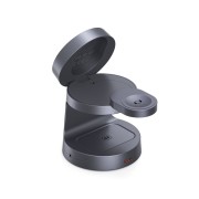 Tech-Protect Ασύρματος Φορτιστής (QI2.2) A48 3in1 Magnetic Magsafe 25W - Dark Grey