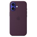 Θήκη Σιλικόνης Apple με Magsafe για Apple iPhone 16 Plus - Plum