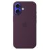 Θήκη Σιλικόνης Apple με Magsafe για Apple iPhone 16 Plus - Plum