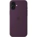 Θήκη Σιλικόνης Apple με Magsafe για Apple iPhone 16 Plus - Plum