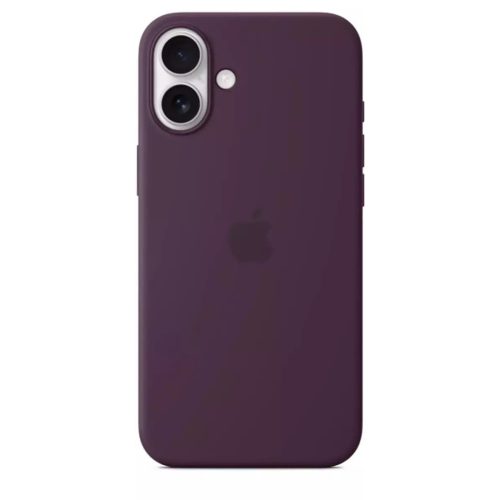 Θήκη Σιλικόνης Apple με Magsafe για Apple iPhone 16 Plus - Plum