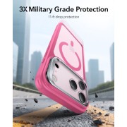 Θήκη Σιλικόνης ESR Classic Hybrid Kickstand με MagSafe για Apple iPhone 17 Pro - Frosted Pink
