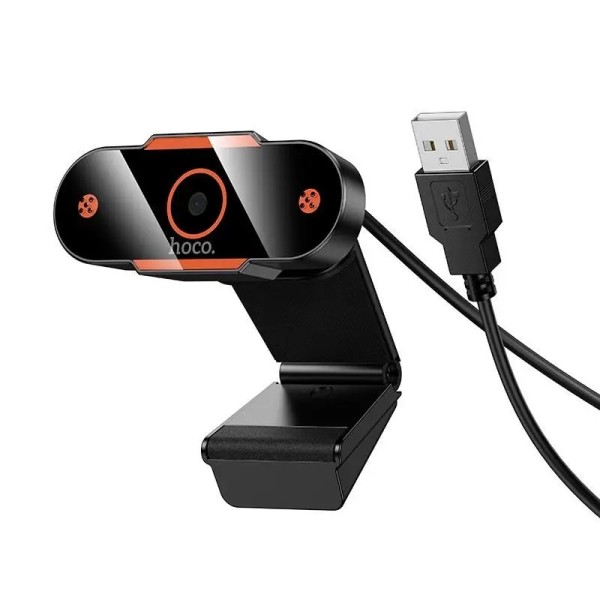 Web camera Hoco D101 με noise reduction  (720p)/1 IMP 30fps - Black