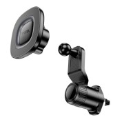 Μαγνητική Βάση Αεραγωγού Hoco H74 Air Outlet Knob - Style Clamping Arm Car holder - Black