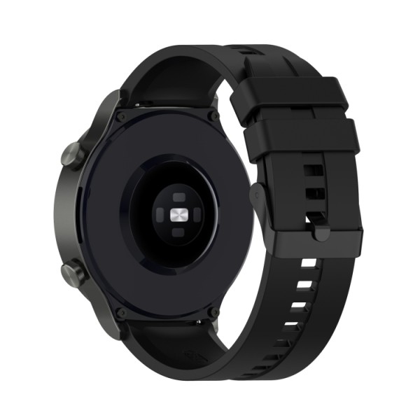 Λουράκι Σιλικόνης 22mm για Huawei Watch GT 2 Pro 42mm - Black