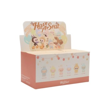 Pop Mart:The Monster Labubu - Have a Seat Series Vinyl Plush Doll Pendant - Blind Box